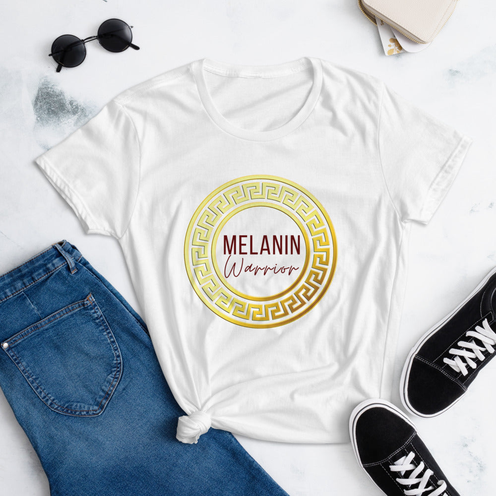 Melanin Warrior Women's short sleeve t-shirt